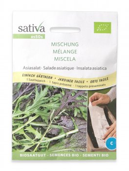 Semi di Insalata Miscela Indiana (Tappeto Preseminato) - 1