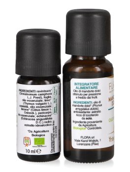 Integraflor - Sinergia 1: Miscela Ravintsara, Timo e Limone Bio + Olio di Mandorle Dolci Bio - 3