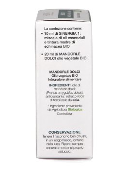 Integraflor - Sinergia 1: Miscela Ravintsara, Timo e Limone Bio + Olio di Mandorle Dolci Bio - 5