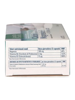 Integratore di Calcio, Magnesio, Vitamina B6 + Vitamina D3 in Capsule - 5