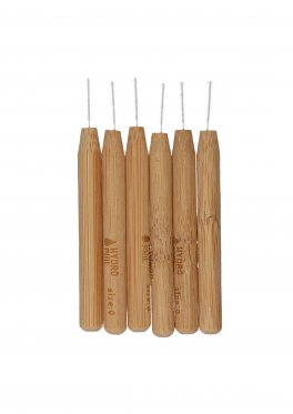 Spazzole Interdentali in Bambù "Interdental Sticks" - 6 Pezzi - 1