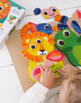 Inzebox - Zanimals Gioco Magnetico Djeco in Legno - 3
