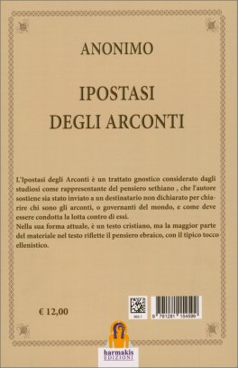 Ipostasi degli Arconti — Libro - 2