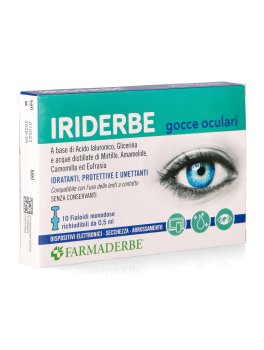 Iriderbe Gocce Oculari - con Acido Ialuronico e Glicerina Vegetale