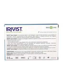 Irivist Gocce Oculari - Acido Ialuronico e Hamamelis - 3