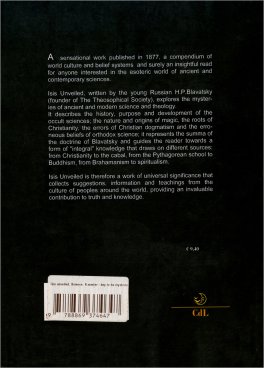 Isis Unveiled - Vol. 1 — Book - 2