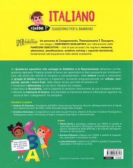 Italiano - Classe 1 - Quaderno per il Bambino — Libro - 2