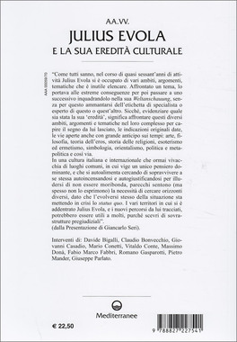 Julius Evola e la Sua Eredità Culturale — Libro - 2