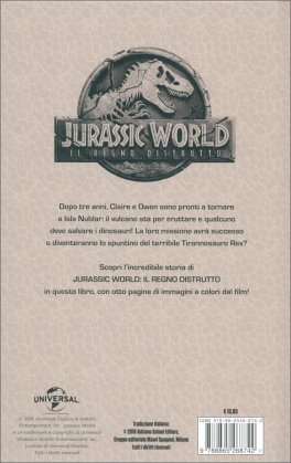 Jurassic World - Il Regno Distrutto - Edizione speciale — Libro - 2