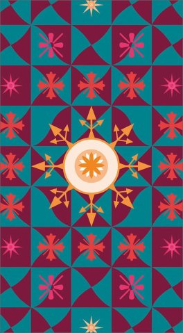 Kaleidoscopic Tarot - 78 Carte - 10