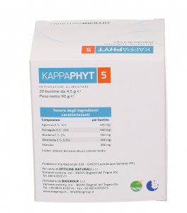 Kappaphyt 5 - Integratore a base di Astragalo, Desmodio, Bardana con Agaricus e Maitake - in Bustine - 2