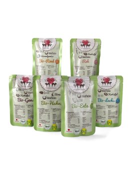 Katzen Liebe Mix Box per Gatti - 6 x 100g - 2