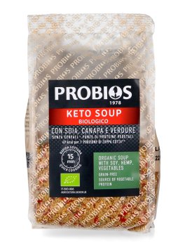 Keto Soup con Soia, Canapa e Verdure Bio - 1