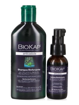 Kit Anticaduta Capelli Shampoo e Lozione Rinforzante - 2