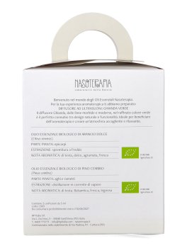 Kit Aria di Festa - Diffusore a Ultrasuoni Ghianda Verde con Oli Essenziali Bio - 6