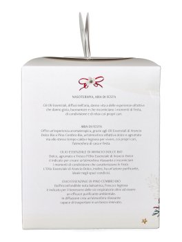 Kit Aria di Festa - Diffusore a Ultrasuoni Ghianda Verde con Oli Essenziali Bio - 7