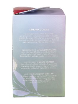 Kit "Armonia e Calma" con Diffusore a Ultrasuoni Bloom Amarena e 3 Oli Essenziali Bio - 7