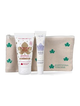 Kit Borsetta con Crema Mani e Crema Labbra - 1