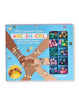 Kit Braccialetti con Perline Arcobaleno - 3