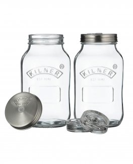 Kit di Fermentazione - Set of 2 Fermentation Jars - 1