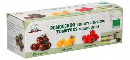 Kit di Semina: 3 Varietà di Pomodori