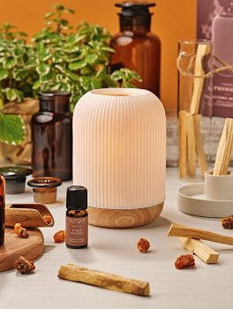 Kit Essenza di Palo Santo - Diffusore Elettrico Holy + Sinergia Armonia di Palo Santo - 5