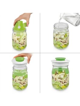 Kit Fermentazione Tescoma  - Barattolo Vetro con Coperchio Ermetico - 5