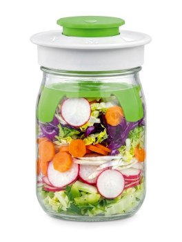 Kit Fermentazione Tescoma - Barattolo Vetro con Coperchio Ermetico - 1 l - 1