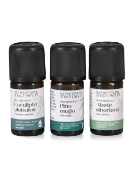 Kit Home Forest - Diffusore a Ultrasuoni Nux con 3 Oli Essenziali Balsamici - 3