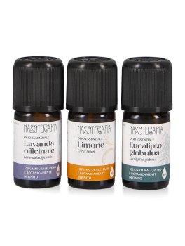Kit Oli Essenziali in Diffusione - Diffusore Bloom e 3 Oli Essenziali Biologici - 9