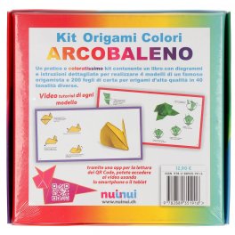 Kit Origami - 40 Colori Arcobaleno — Libro - 5