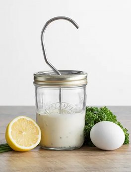 Kit per Preparare Maionese o Salse - Mayonnaise and Sauce Jar Set - 5