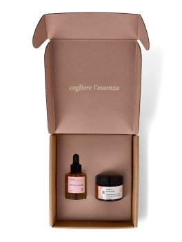 Kit Viso Rigenerante Olfattiva: Crema e Siero con Rosa Damascena - 3