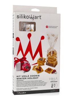 Kit Voilà Winter Holiday per Biscotti - 1