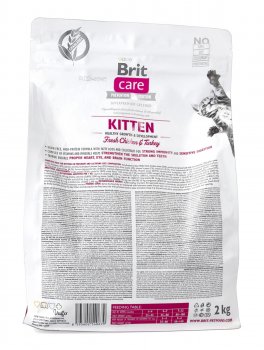 Pollo Fresco e Tacchino Grain Free per Gattini - 3