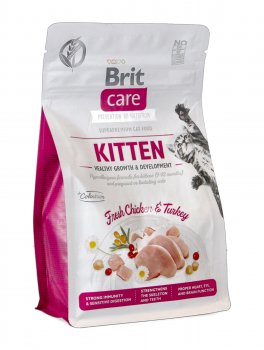 Pollo Fresco e Tacchino Grain Free per Gattini - 2