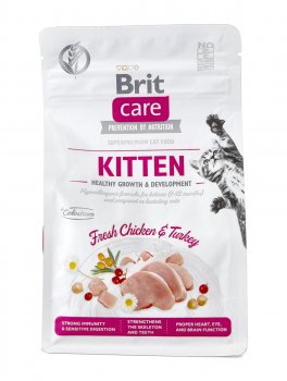 Pollo Fresco e Tacchino Grain Free per Gattini - 1