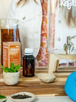 Kombucha Starter - Liquido di Partenza per il Kombucha - Riutilizzabile - 5