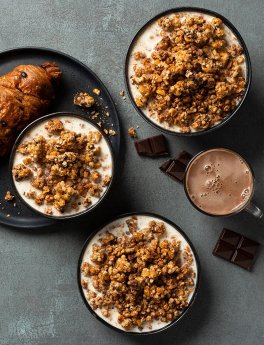 Krunchy Vegan - Muesli con Cioccolato Fondente e Nocciole - 3