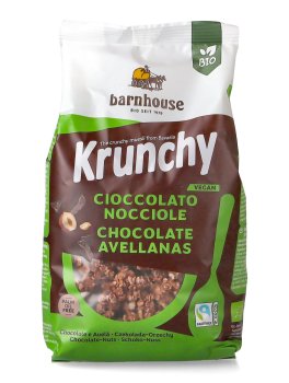 Krunchy Vegan - Muesli con Cioccolato Fondente e Nocciole - 1