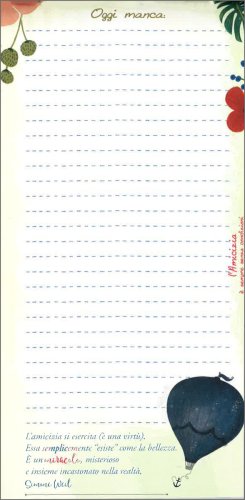 L'Amicizia - Lista della Spesa con Calamita — Quaderno - 3