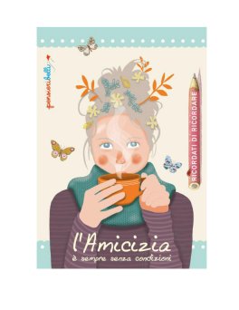 L'Amicizia - MiniBlocco con Calamita — Diari e Journaling - 1