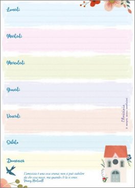 L'Amicizia - Settimanale di Appunti Importanti — Calendario - 3