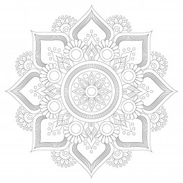 L'Arte Indiana da Colorare — Libro - 3