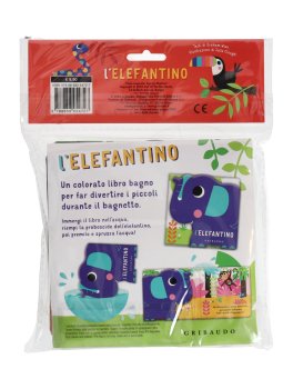 L'Elefantino - Un Libro Bagno con Spruzzino — Libro/Gioco - 2