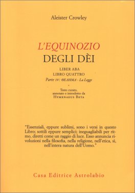 L'Equinozio degli Dei — Libro - 1