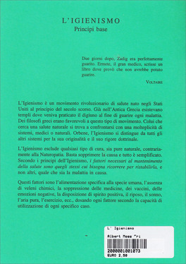 L'Igienismo — Libro - 2