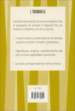L'Onomanzia — Libro - 2