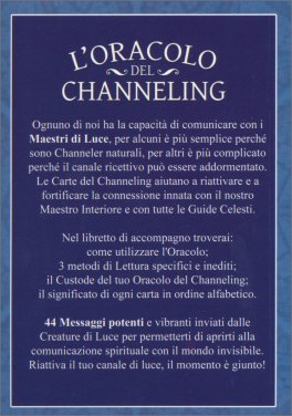 Cofanetto: L'oracolo del Channeling - 5