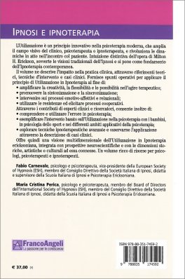 L'Utilizzazione Fondamento dell'Ipnoterapia Ericksoniana — Libro - 2